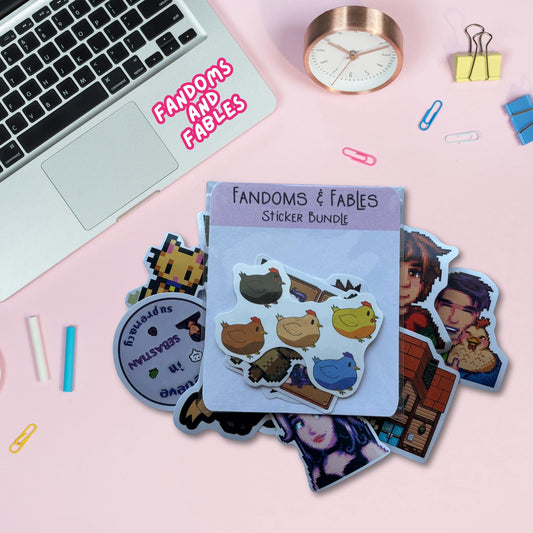 Stardew Valley Random 10 Sticker Bundle