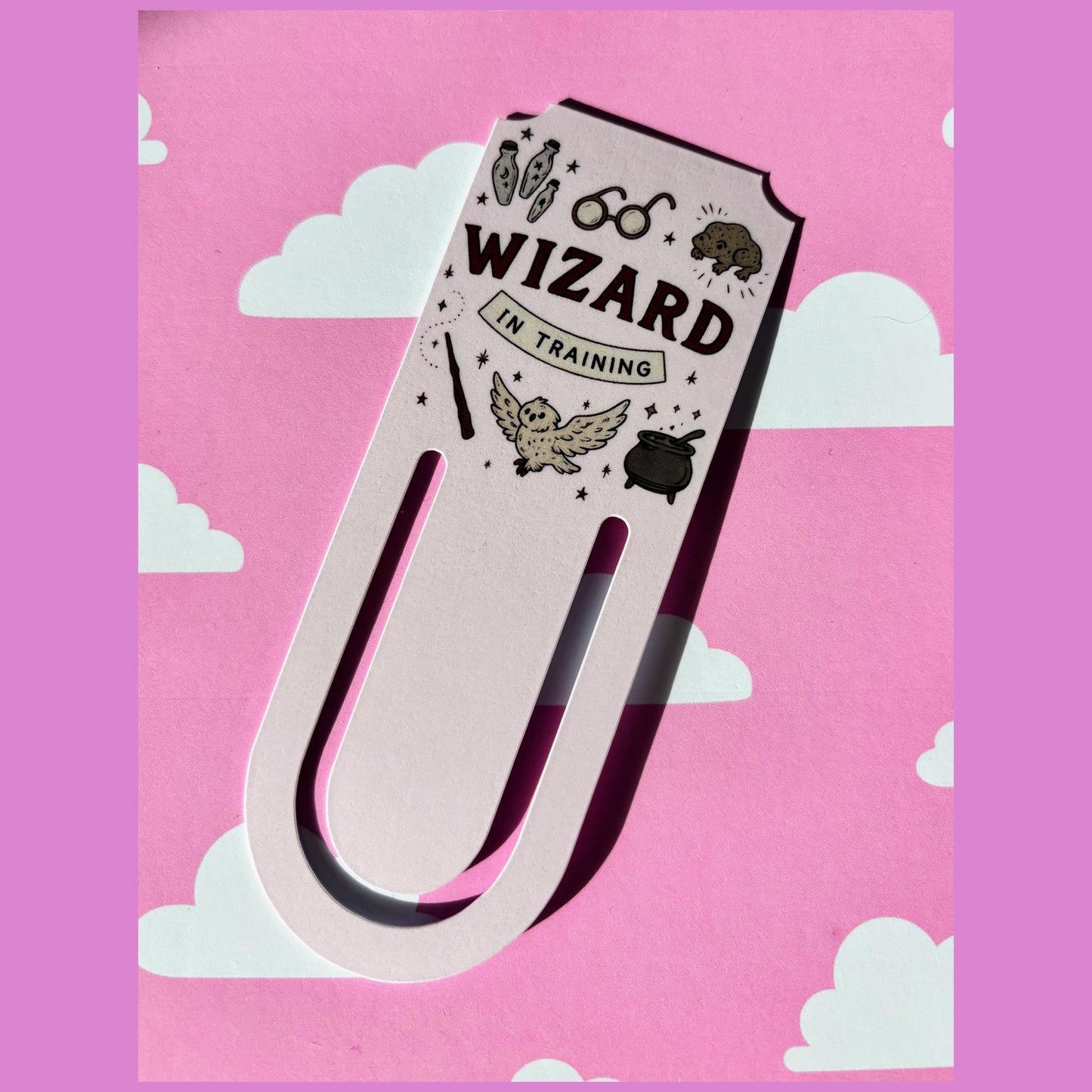 Wizard in Training Bookmark Red House Gryffindor-Inspired Paperclip Bookmark