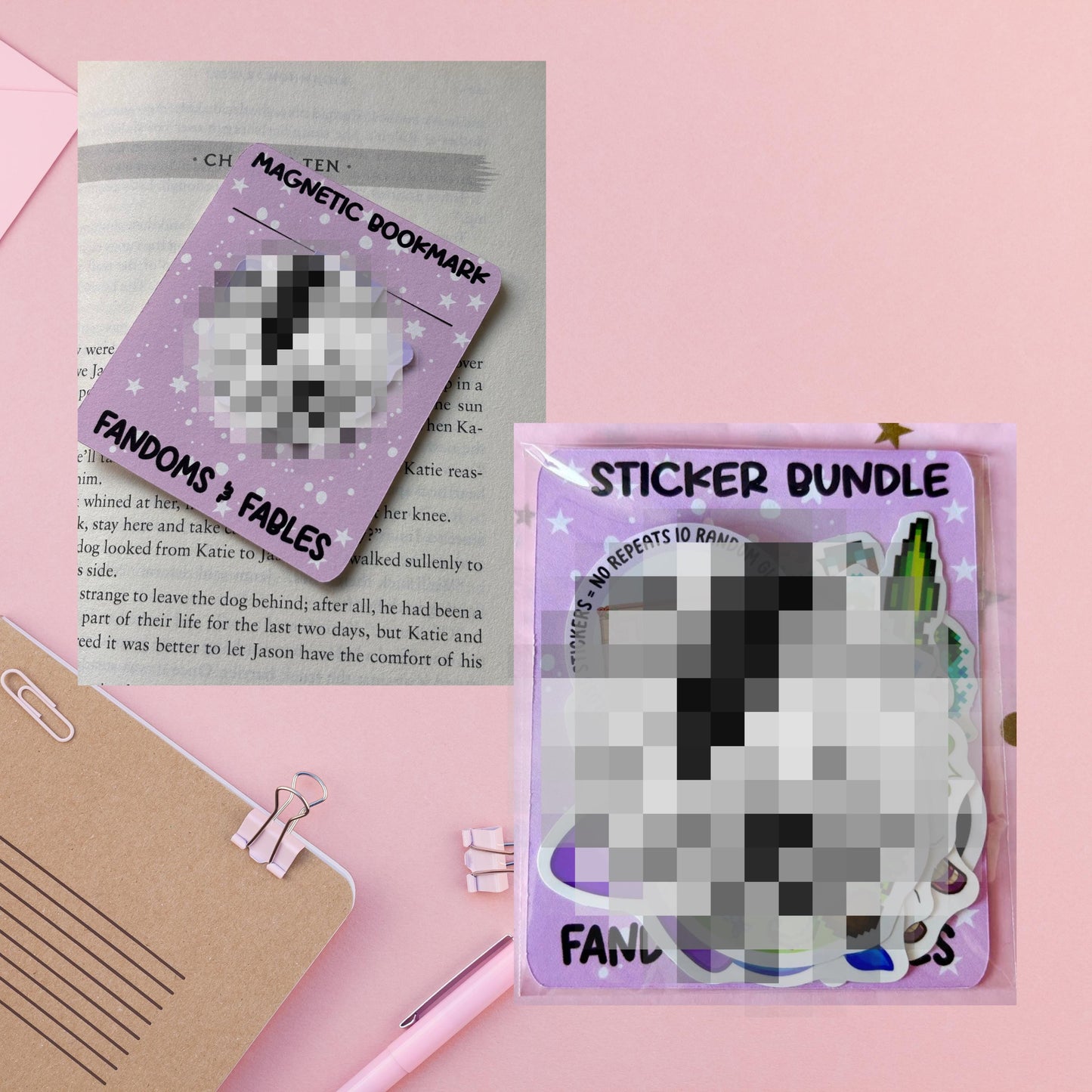 Bookish Mystery Bundle Box - Choose your Fandom