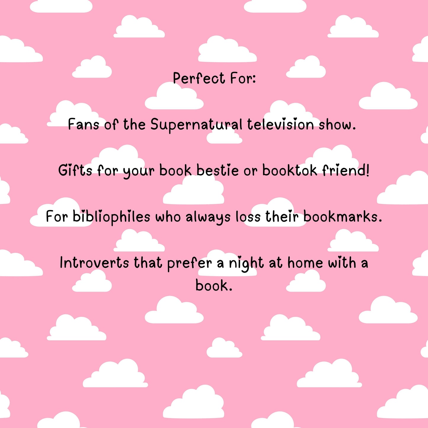 Supernatural Book Stack Jumbo Paperclip Bookmark