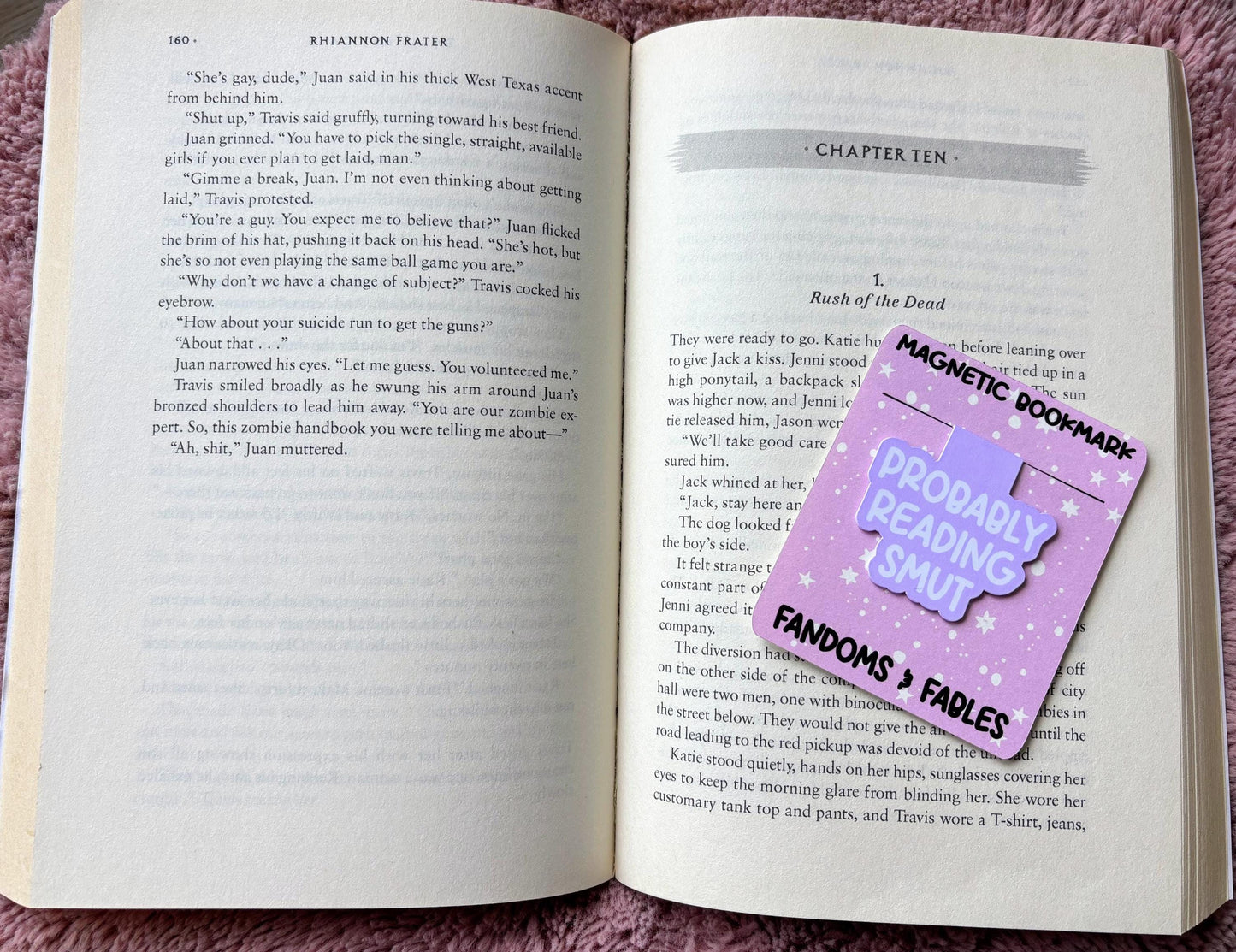 Probably Reading Smut – Funny Magnetic Bookmark