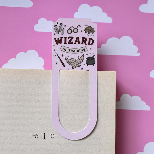 Wizard in Training Bookmark Red House Gryffindor-Inspired Paperclip Bookmark