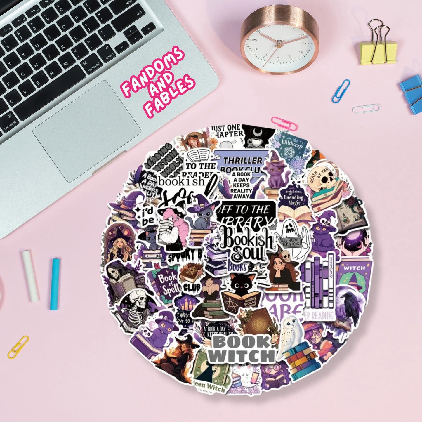 Witchy Reader Random 10 Sticker Bundle